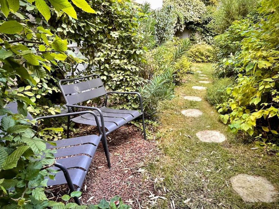 Appartement Cosy, Independant Avec Jardin 默东 外观 照片